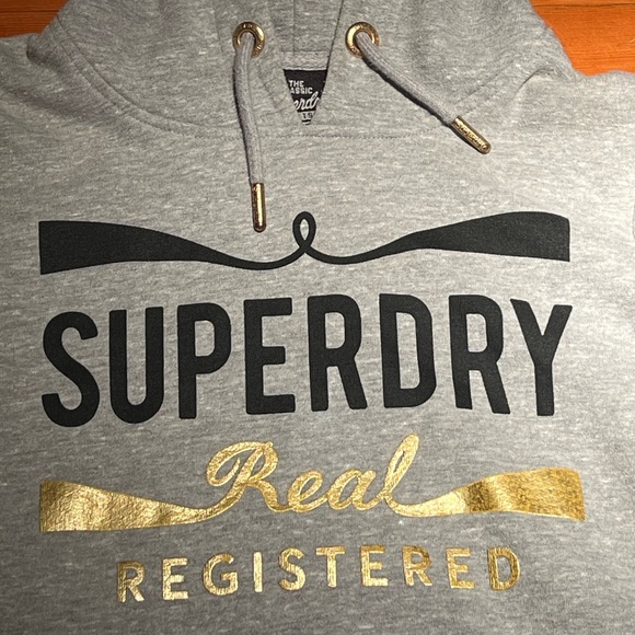 Superdry fitted hoodie from UK size 6US fits like 2-4. - Picture 3 of 6